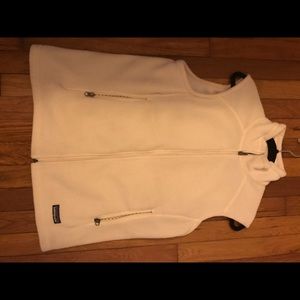 White Patagonia vest